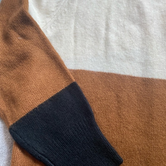 Michael Kors Carmel Bold Striped Cardigan - Picture 3 of 10